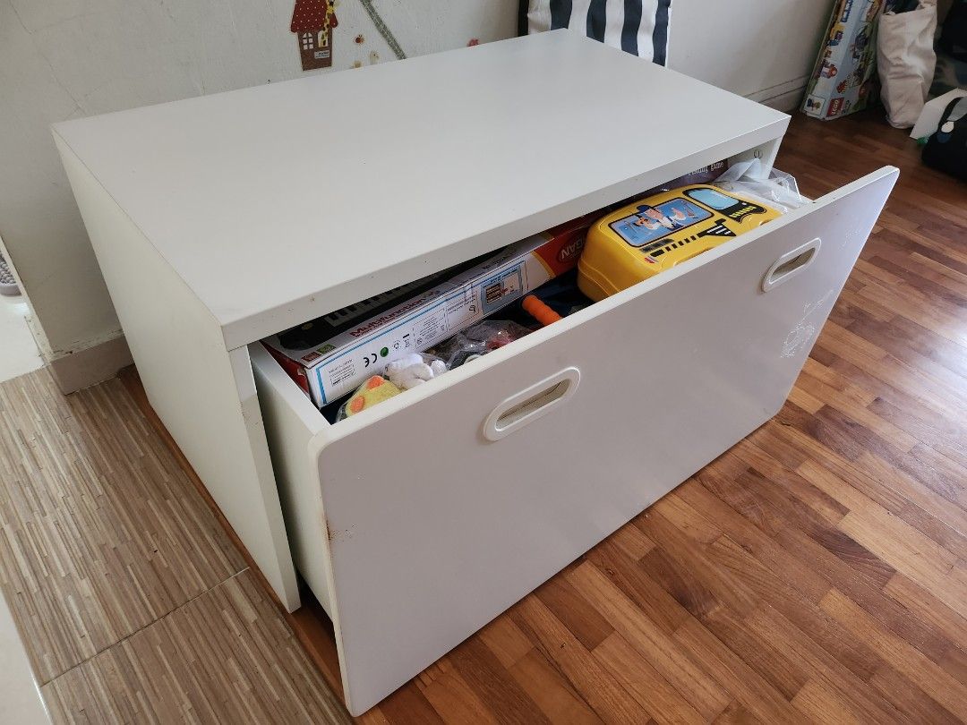 IKEA Bench with toy storage, Babies & Kids, Baby Nursery & Kids