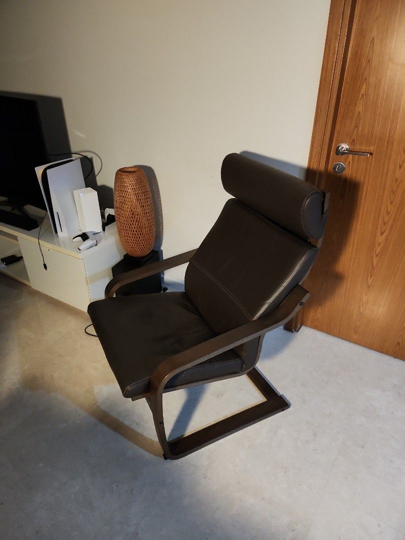 IKEA lounge chair, Furniture & Home Living, Furniture, Chairs on Carousell