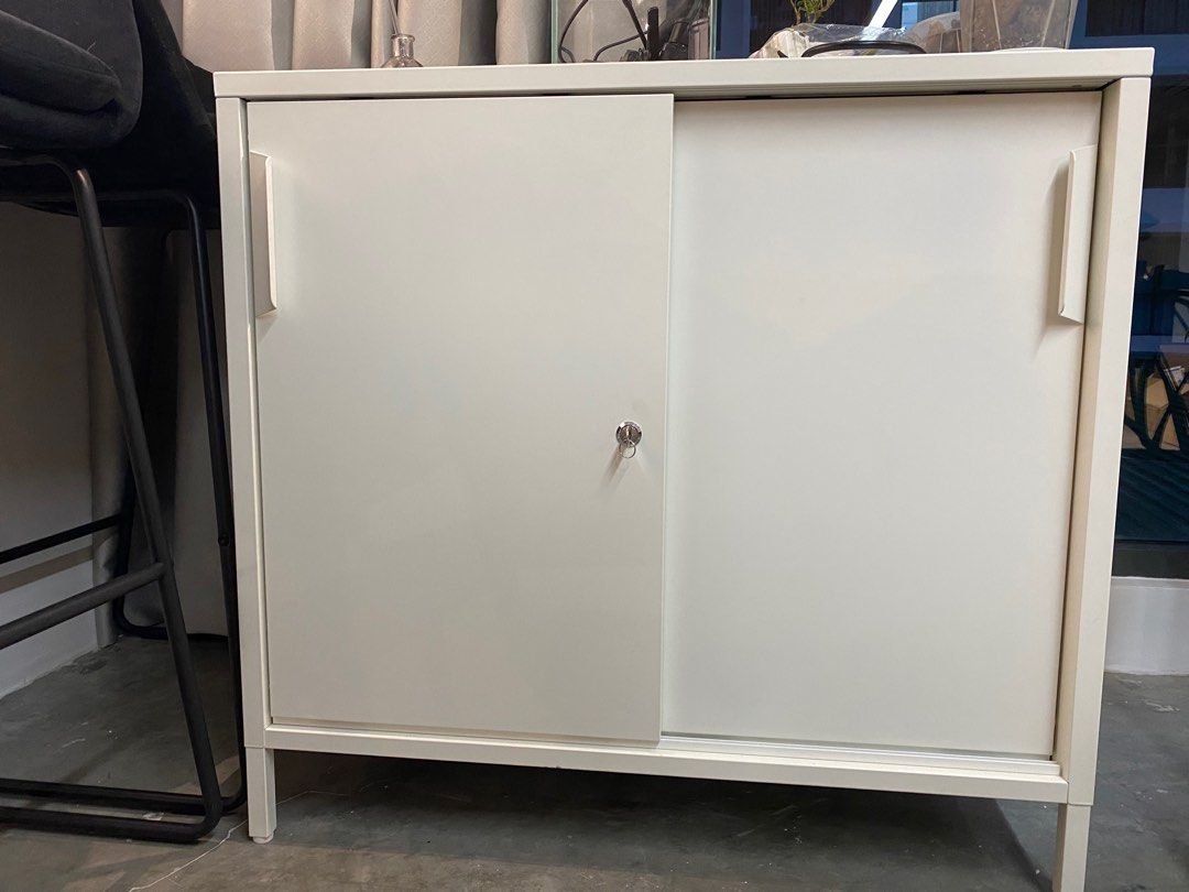 IKEA TROTTEN W/ Sliding Door, Furniture & Home Living, Furniture, Shelves,