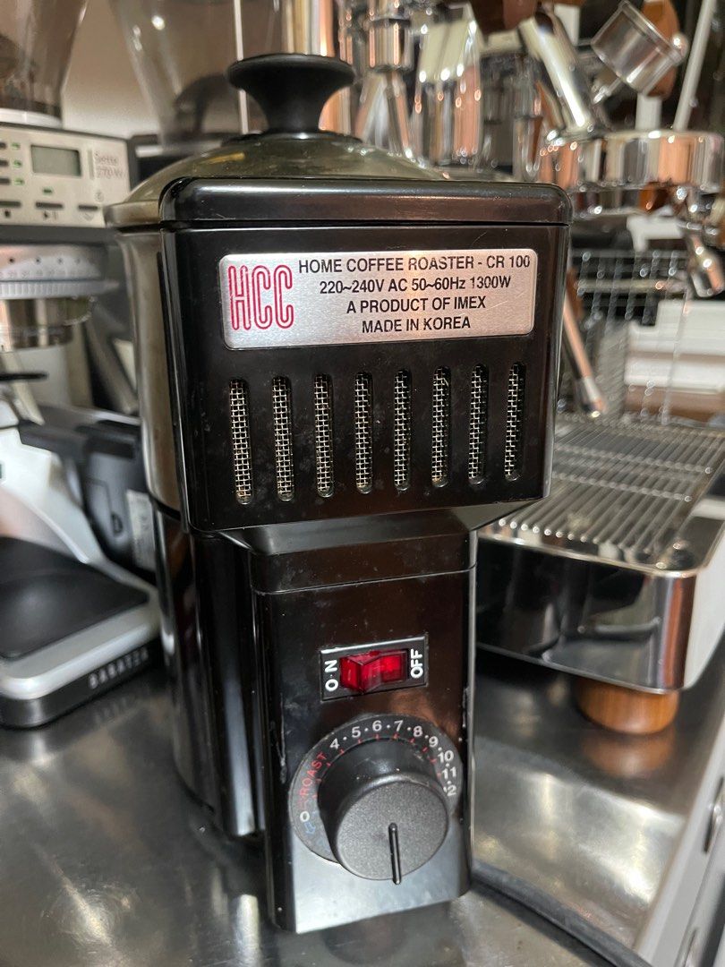 Imex CR100 Home Coffee Roaster, 家庭電器, 廚房電器, 咖啡機及咖啡壺 Carousell