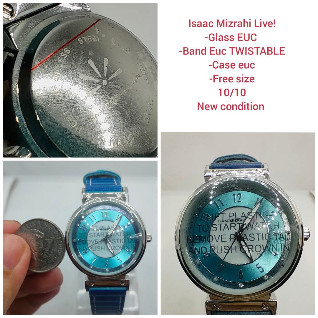 Isaac mizrahi live clearance watch