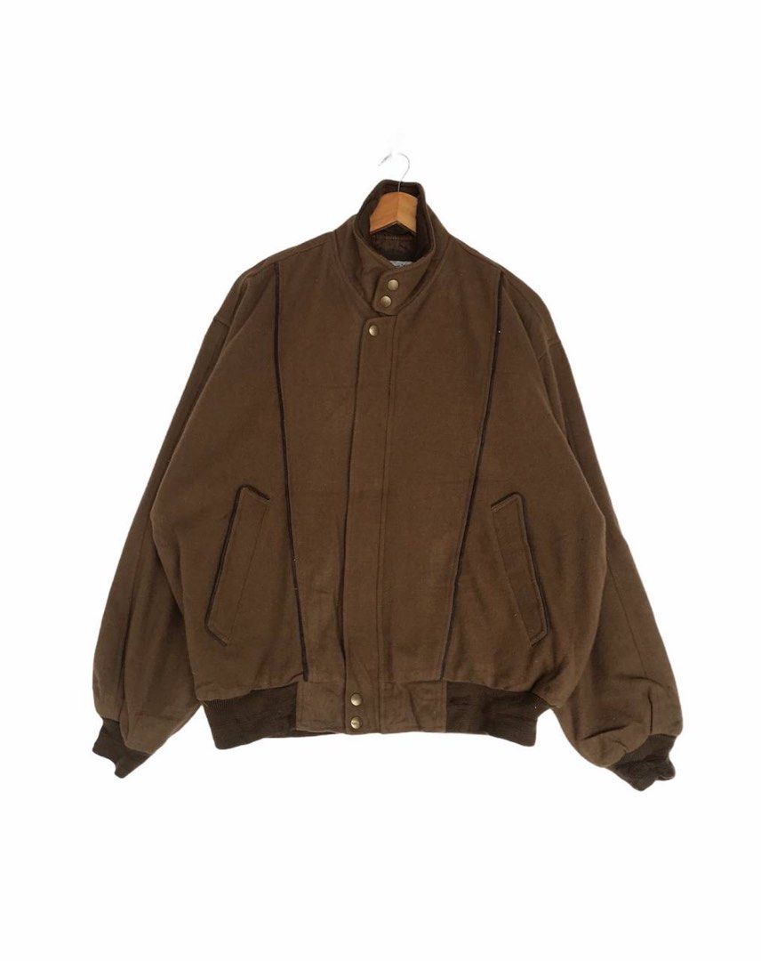 Japanese Brand Brown Nude Vintage Harrington Jacket Oversized