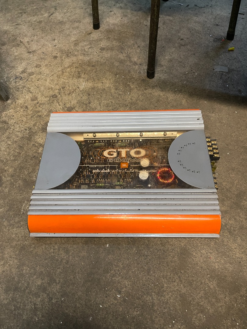 JBL GTO 4000 Amplifier, Audio, Other Audio Equipment on Carousell
