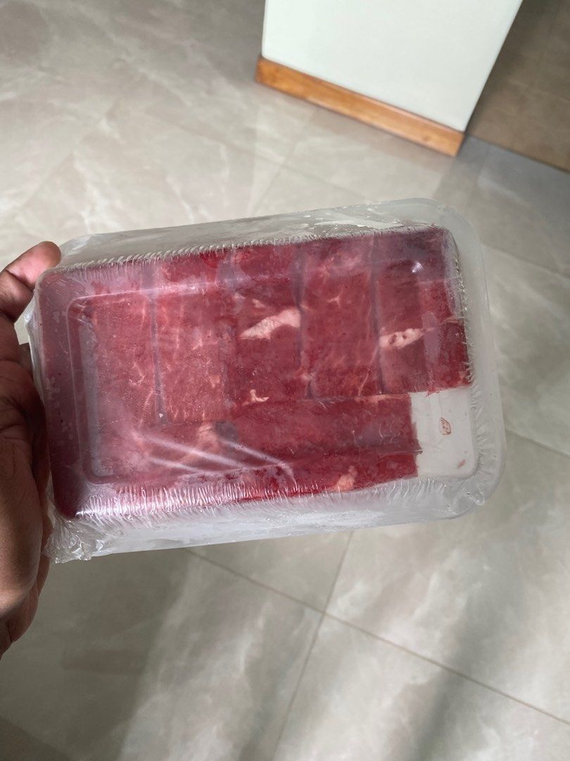 Jean fresh Beef Rolls, Food & Drinks, Chilled & Frozen Food on Carousell