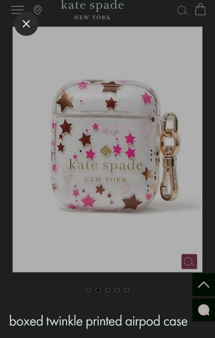 Kate Spade Airpod case, Mobile Phones & Gadgets, Mobile & Gadget  Accessories, Cases & Sleeves on Carousell