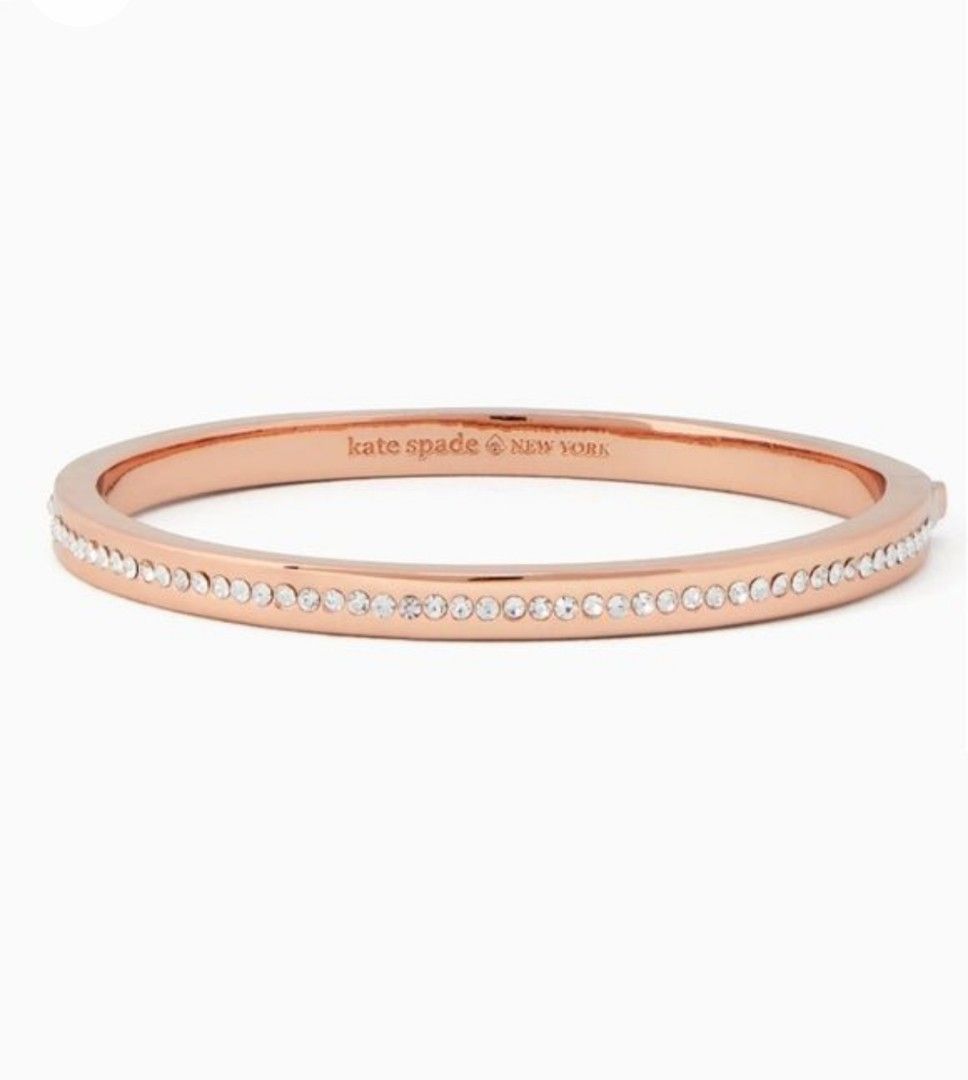 ValentinesSpecial Kate Spade Pave Bangle Bracelet Rose Gold