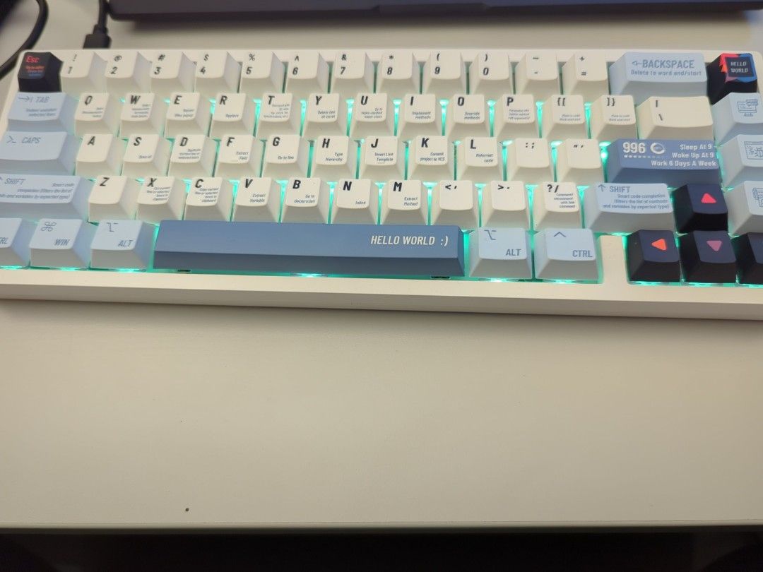 KBD 67 Lite Mechanical Keyboard (White Case), Computers & Tech, Parts