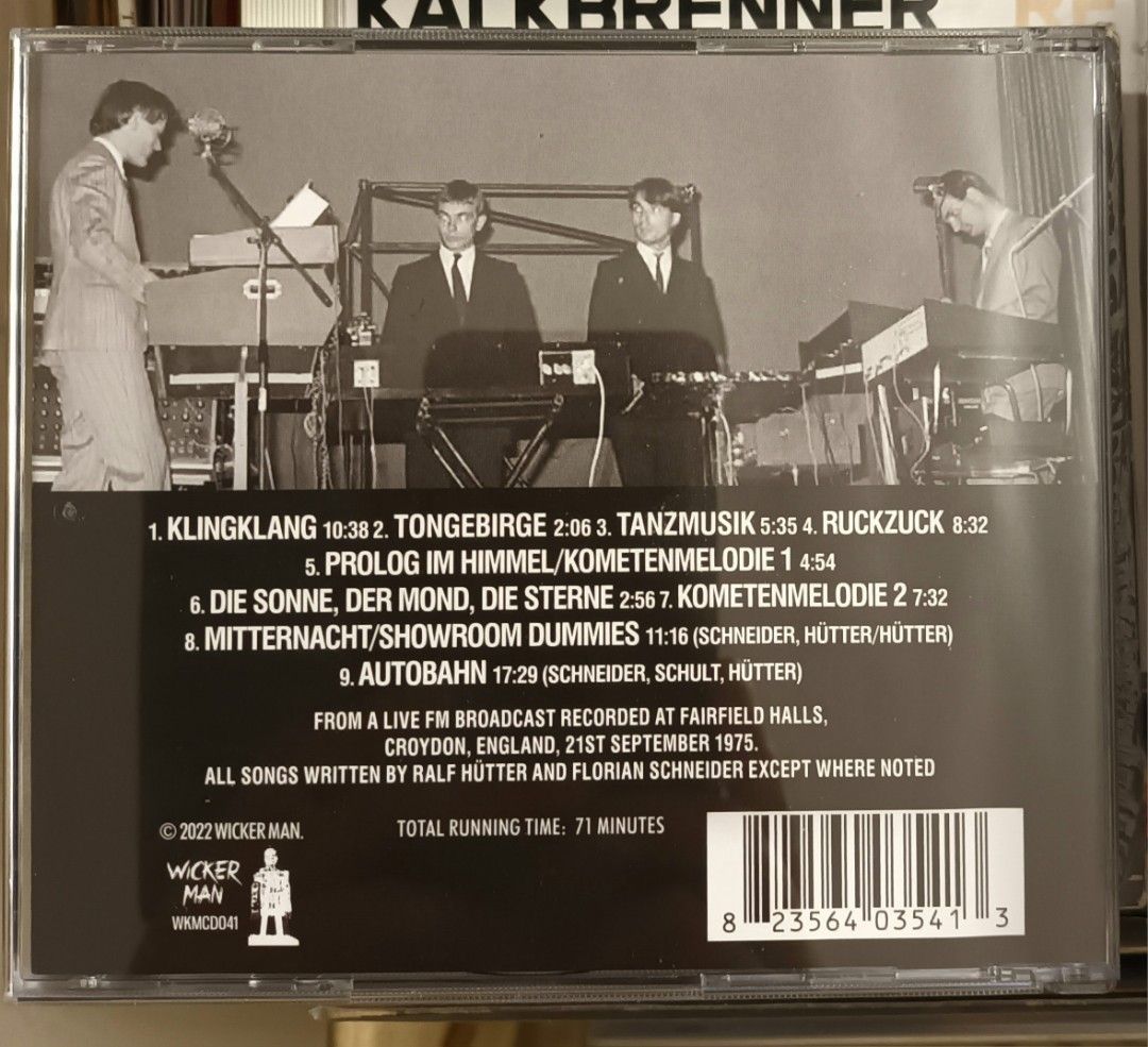 Kraftwerk - The Fairfield four CD, 興趣及遊戲, 音樂、樂器& 配件