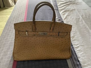 Kwanpen NY genuine ostrich - vintage