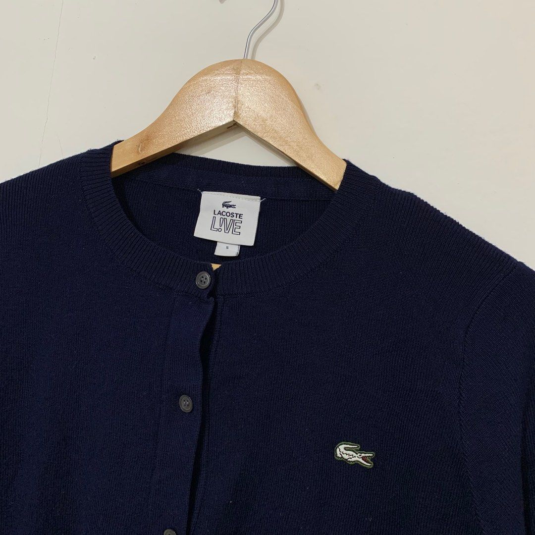 Lacoste sales cardigan womens