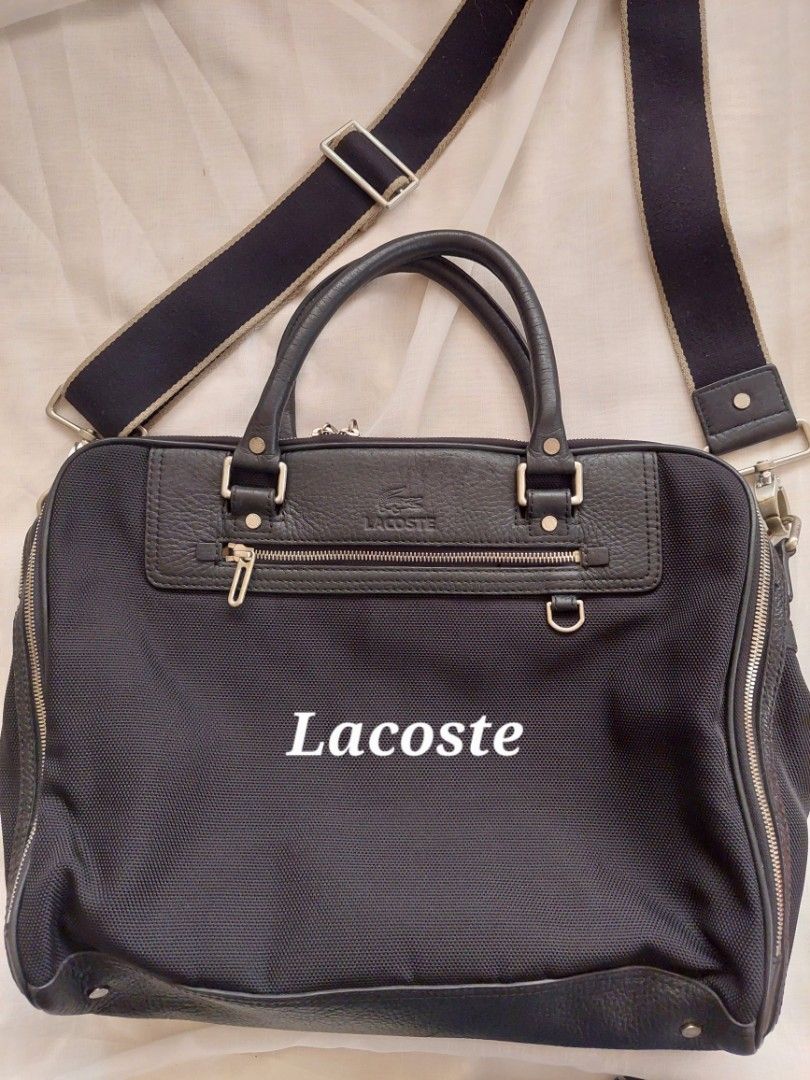 LACOSTE Laptop bag, Men's Fashion, Bags, Briefcases on Carousell