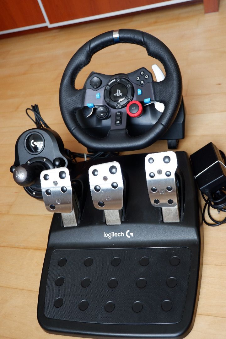 Logitech G29 Force Feedback Wheel + H Shifter, Video Gaming, Gaming