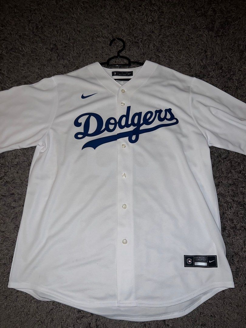 Nike Cody Bellinger Los Angeles Dodgers Jersey Men Sz XL White MLB NEW MSRP  $135