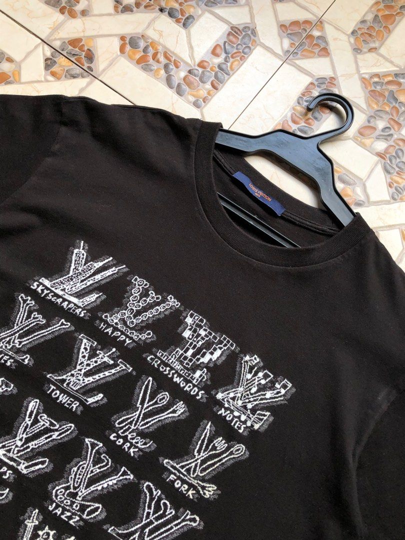 LOUIS VUITTON jacquard crew neck long sleeves, Luxury, Apparel on Carousell