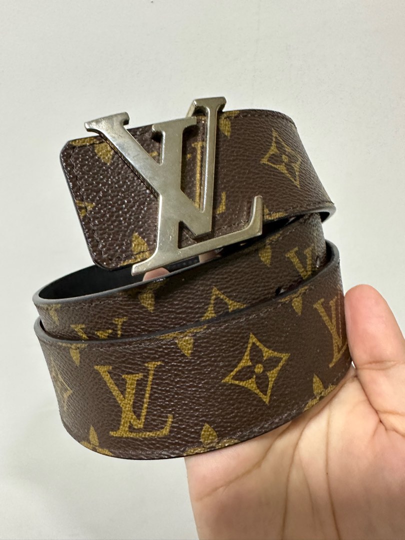 LV INITIALES 35MM REVERSIBLE BELT, Men's Fashion, Watches & Accessories,  Belts on Carousell