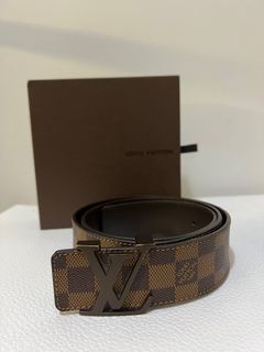 Louis Vuitton, Accessories, Authentic Louis Vuitton Lv Initiales 3mm Reversible  Belt New Never Worn