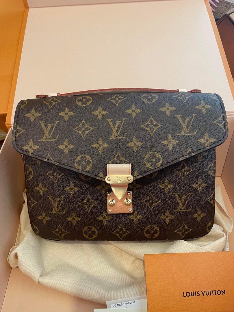 LV Pochette Metis Lock Protective Sticker, Luxury, Bags & Wallets on  Carousell