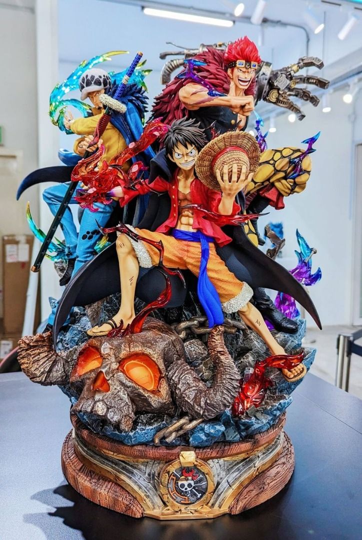 One Piece - LX-Studios Super Rookie Three Captain Monkey D. Luffy,  Trafalgar D. Water Law & Eustass Kid