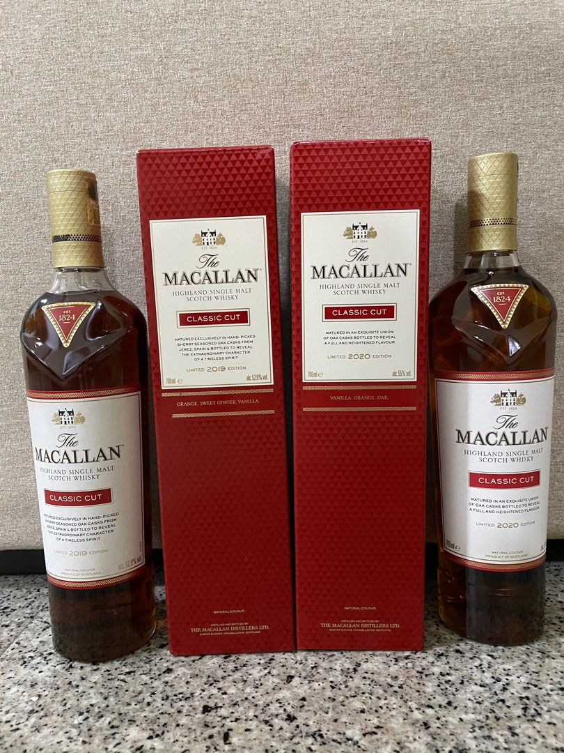 Macallan Classic Cut 2019 & 2020, Food & Drinks, Alcoholic ...
