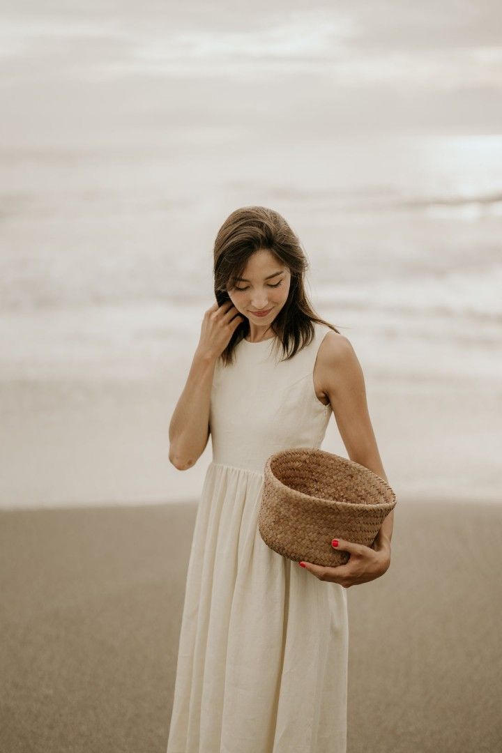 Maeve Linen Dress - Adult (Son and Daughter x Agreenerwood) Size M/L,  Women's Fashion, Dresses & Sets, Dresses on Carousell