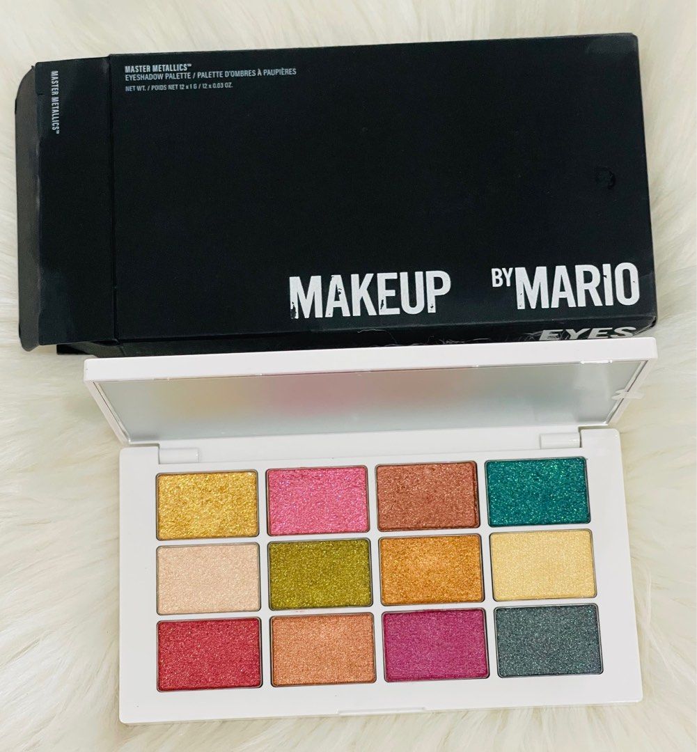 MAKEUP BY MARIO MASTER METALLICS EYESHADOW PALETTE MY GO TO UNIVERSAL