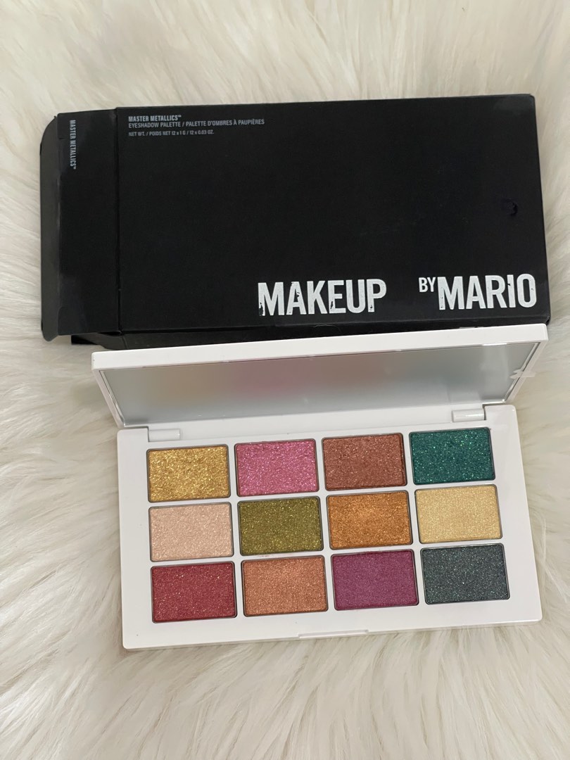 MAKEUP BY MARIO MASTER METALLICS EYESHADOW PALETTE MY GO TO UNIVERSAL