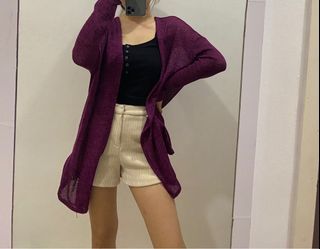 Maroon Cardigen