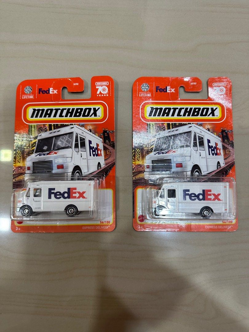 matchbox Fedex truck, Hobbies & Toys, Toys & Games on Carousell