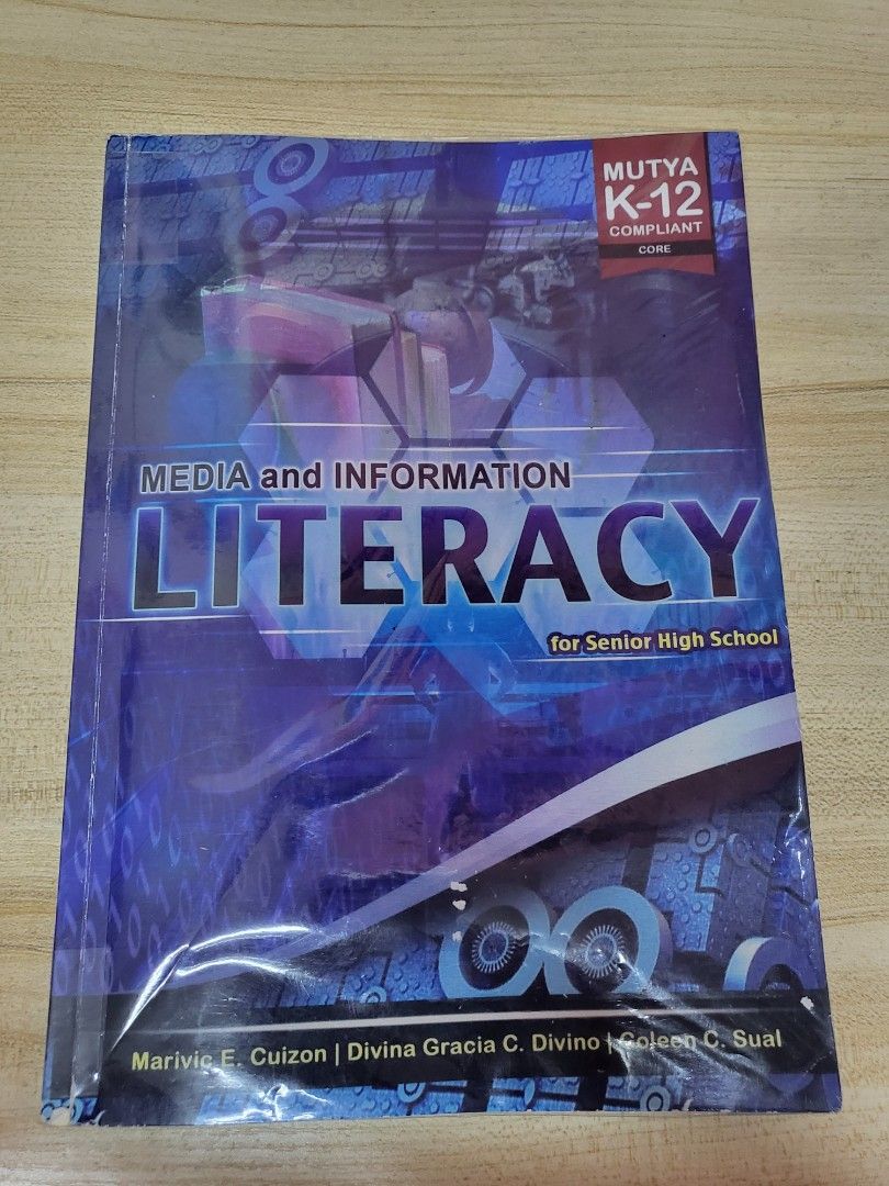 Media and Information Literacy for Senior High School, Hobbies & Toys ...