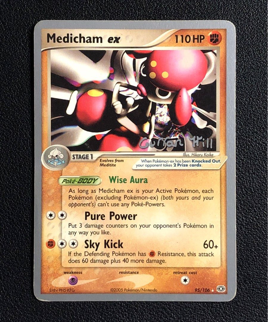 Medicham EX 95/106 World Championship | Pokemon TCG, Hobbies & Toys, Toys &  Games on Carousell