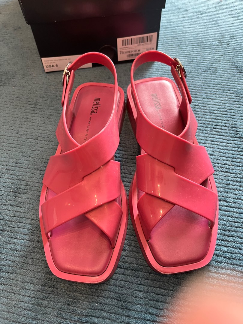 Melissa Melrose Sandals, Women's Fashion, Footwear, Flats & Sandals on