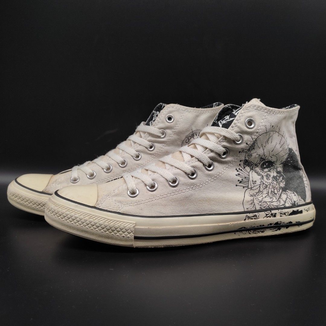 Metallica x Converse Chuck Taylor All Star High 9.5 men