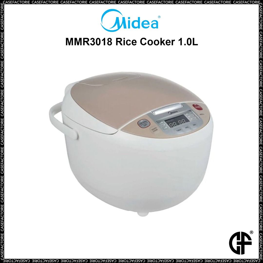 Midea MMR3018 Rice Cooker 1.0L, TV & Home Appliances, Kitchen