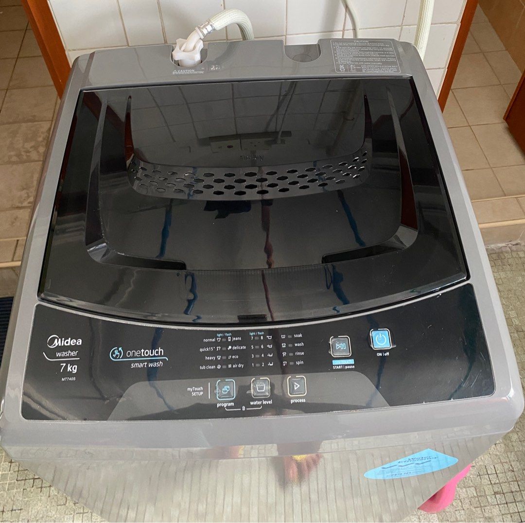 Midea washer 7kg, TV & Home Appliances, Washing Machines and Dryers on