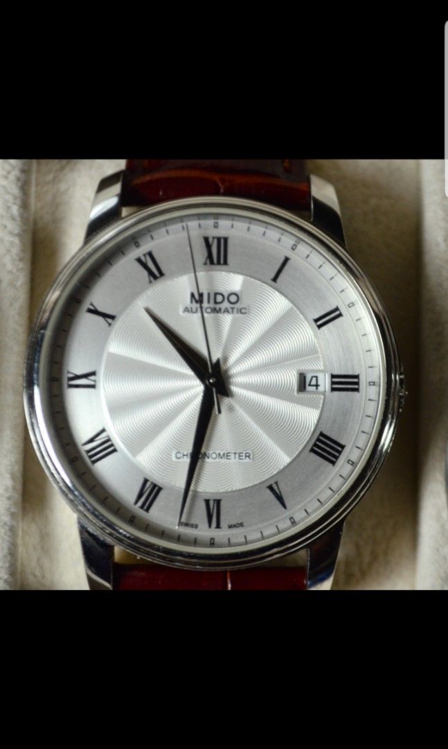 Mido Baroncelli Chronometer Automatic Silver Dial Men s Watch
