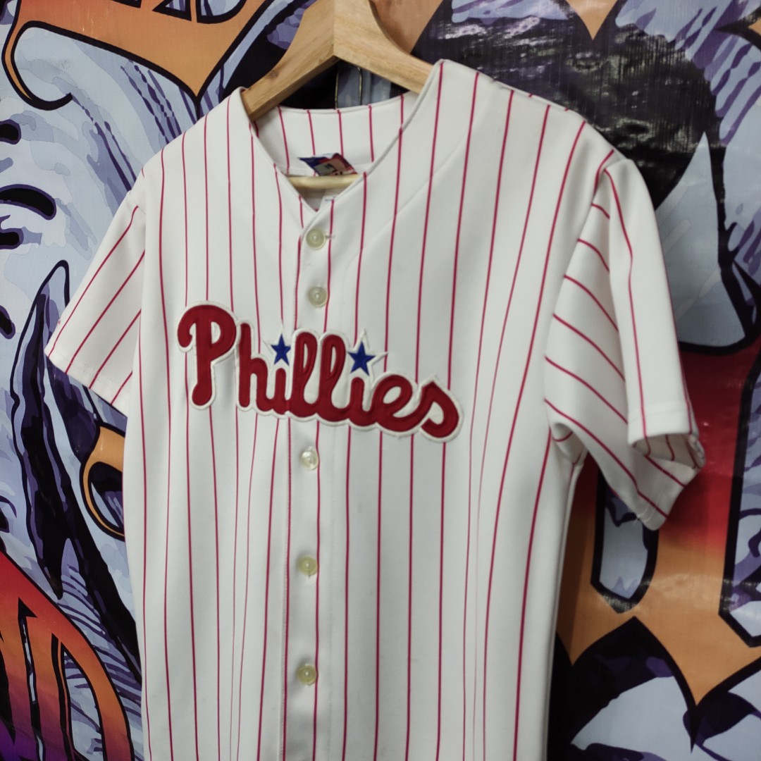MLB Philadelphia Phillies Jersey, Men's Fashion, Tops & Sets, Tshirts &  Polo Shirts on Carousell