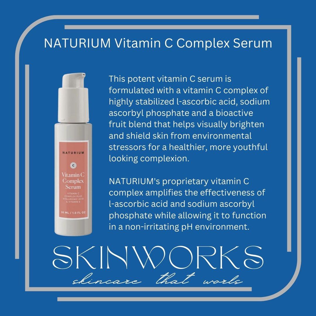 NATURIUM Vitamin C Complex Serum JUMBO 60ml, Beauty & Personal Care
