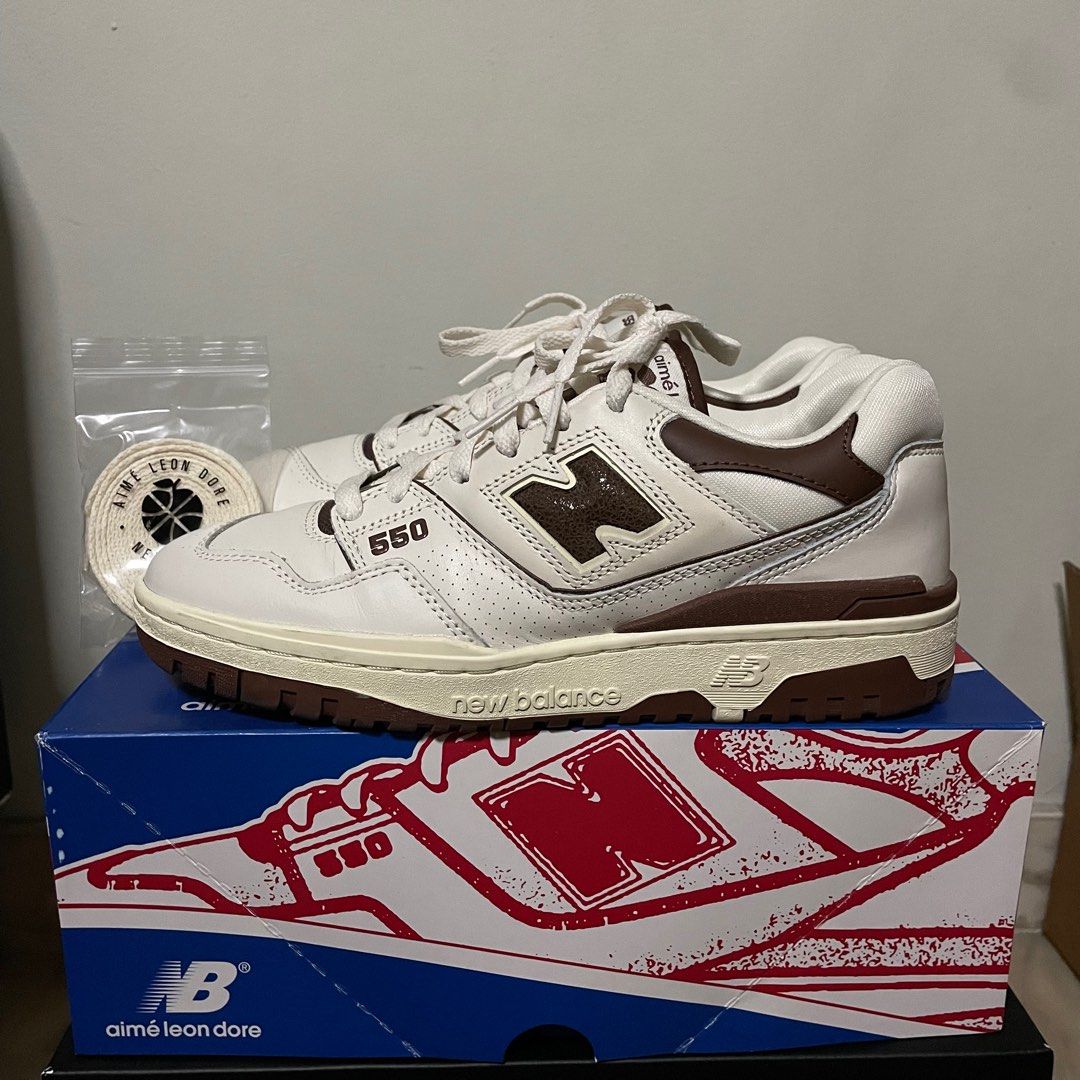 New Balance 550 Aime Leon Brown/Mocha, Men's Fashion, Footwear