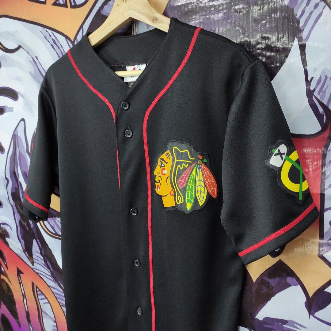 Chicago blackhawks baseball jersey new arrivals
