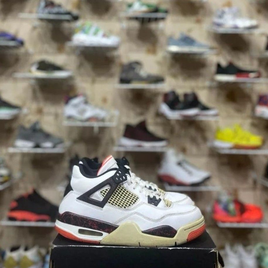 Nike Air Jordan retro pale citron BQ7669-116, Fesyen Pria