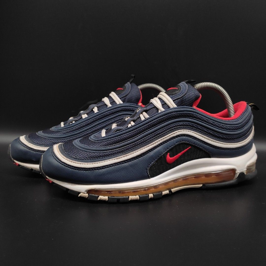 Nike Air Max 97 Midnight Navy Habanero Red men), Men's Fashion, Footwear, Sneakers Carousell