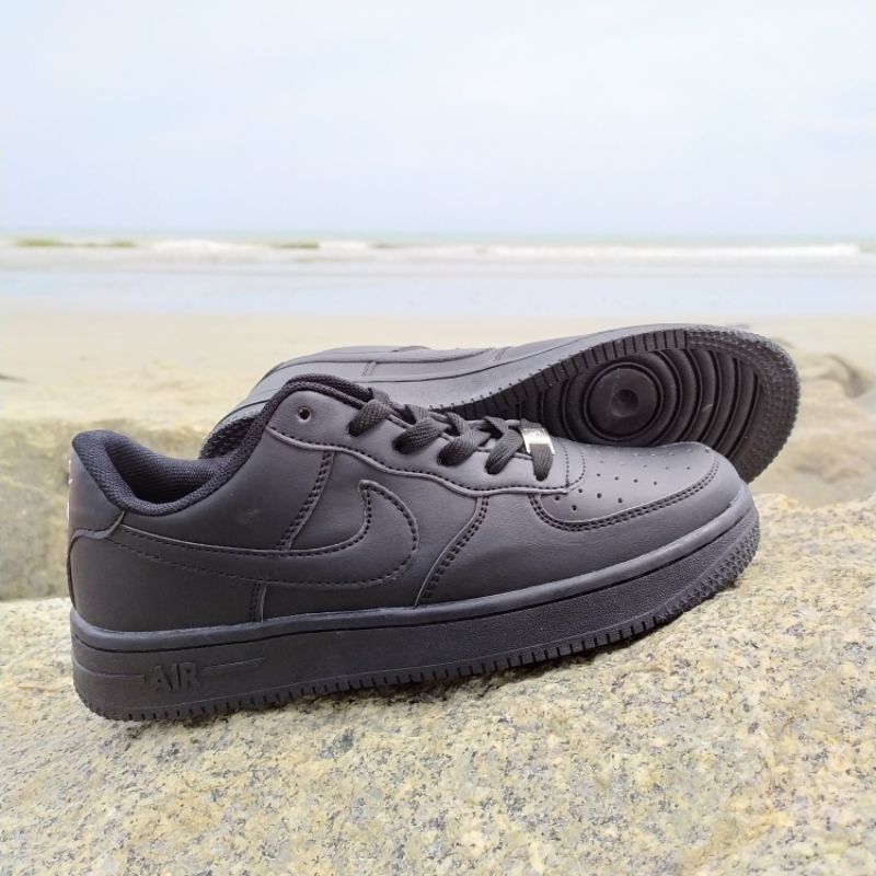 Nike Air Max All Black Air Force 1 All Black Kasut Lelaki