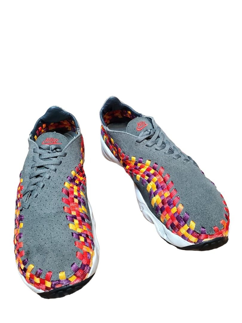 Nike Air Woven Footscape Chukka Rainbow Grey Men's Sneakers US.10.5 / EUR .44. 5, 鞋, 波鞋- Carousell