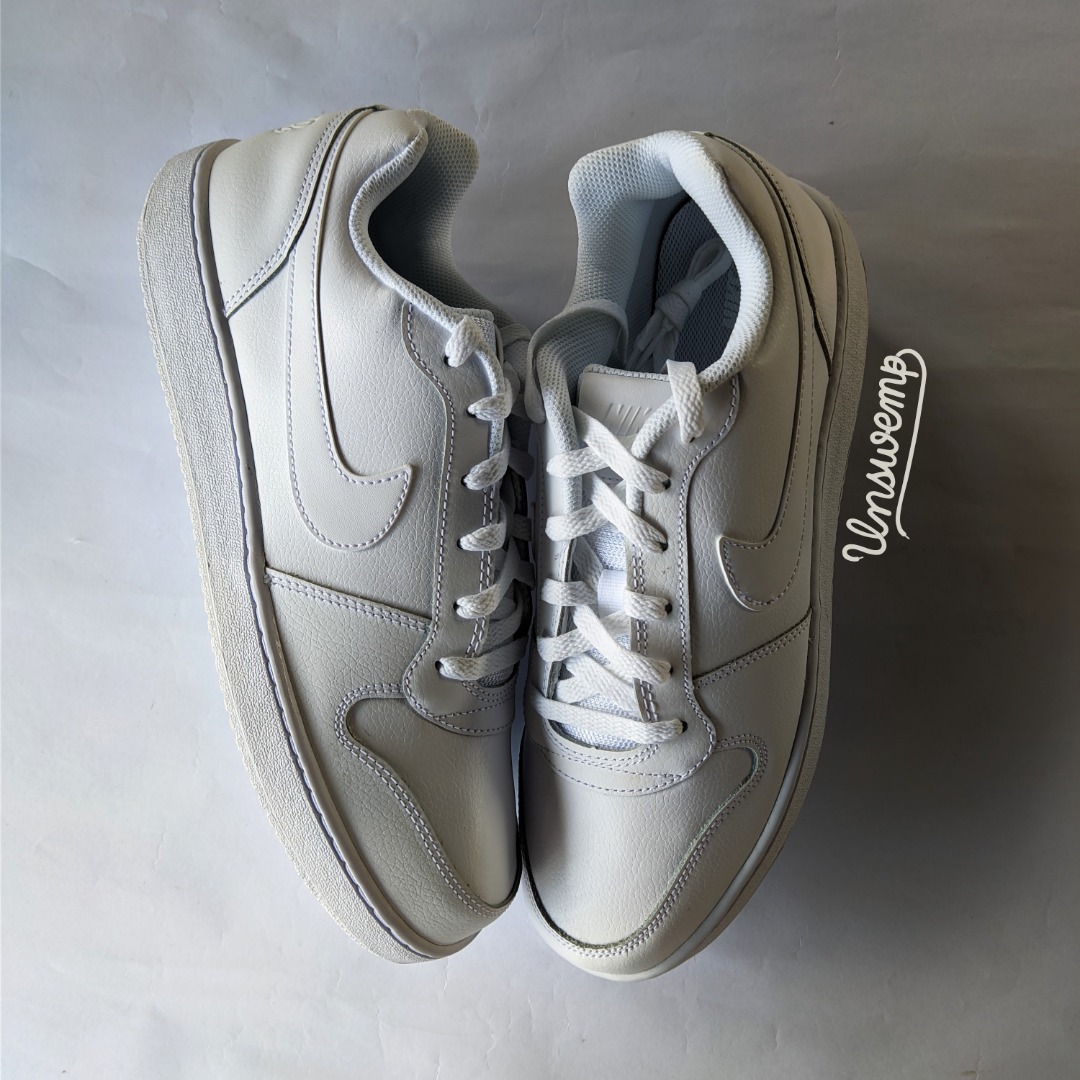 nike ebernon low white