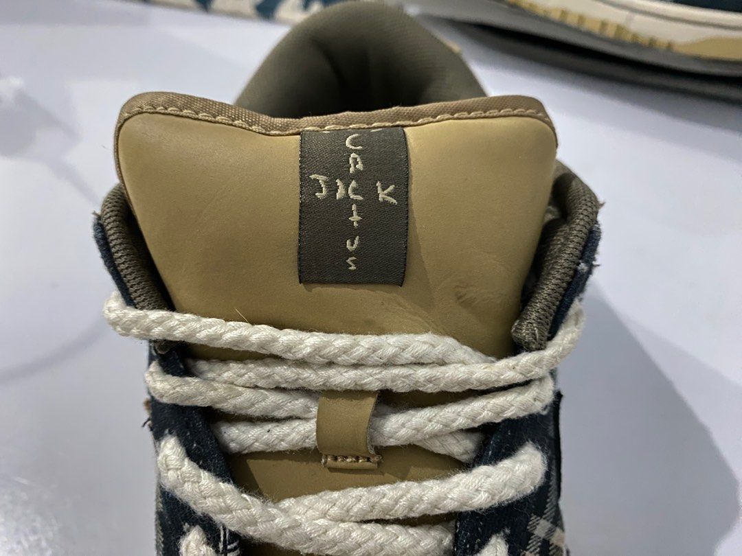 Nike SB Skateboard Dunk Low Travis Scott Regular Box Skate Shoes