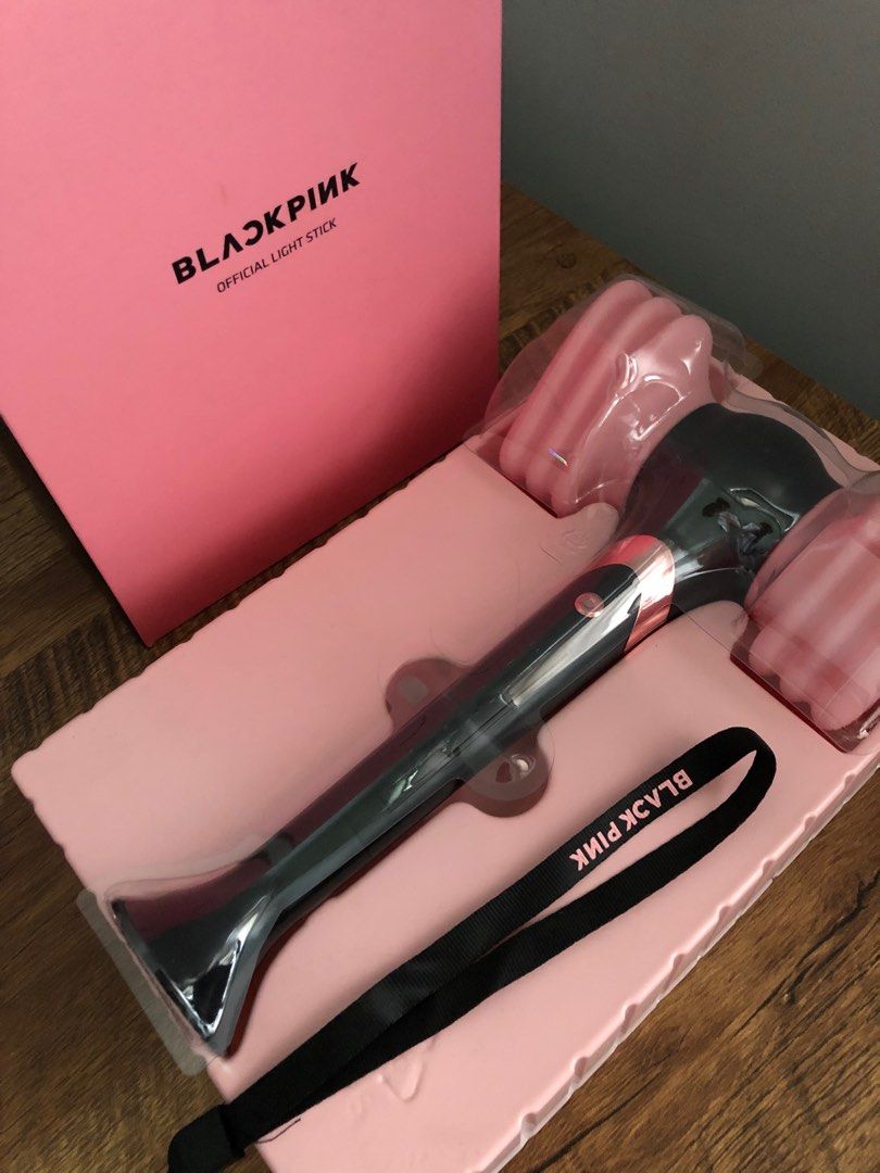 Official Blackpink Lightstick v1, Hobbies & Toys, Music & Media, Music ...