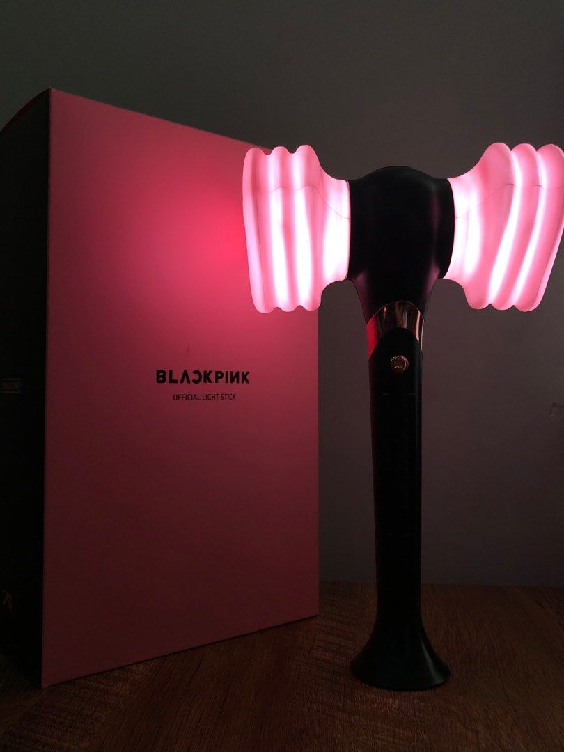 Official Blackpink Lightstick v1, Hobbies & Toys, Music & Media, Music ...