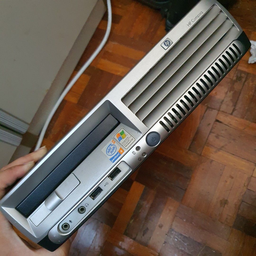 Old HP for retro use, no ram, Computers & Tech, Desktops on Carousell