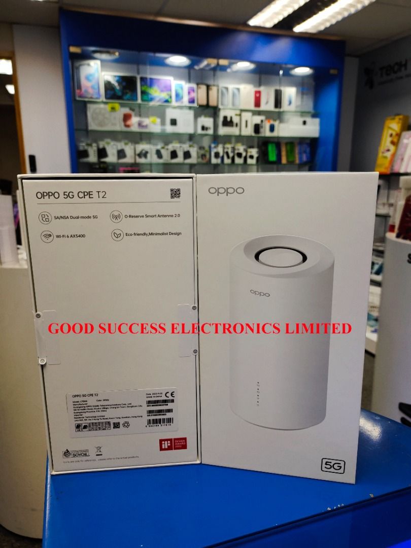 (清貨優惠) OPPO 5G CPE T2 Router 路由器 全新香港行貨 原廠1年保養, 電腦＆科技, 電腦周邊及配件, Wifi及上網 ...