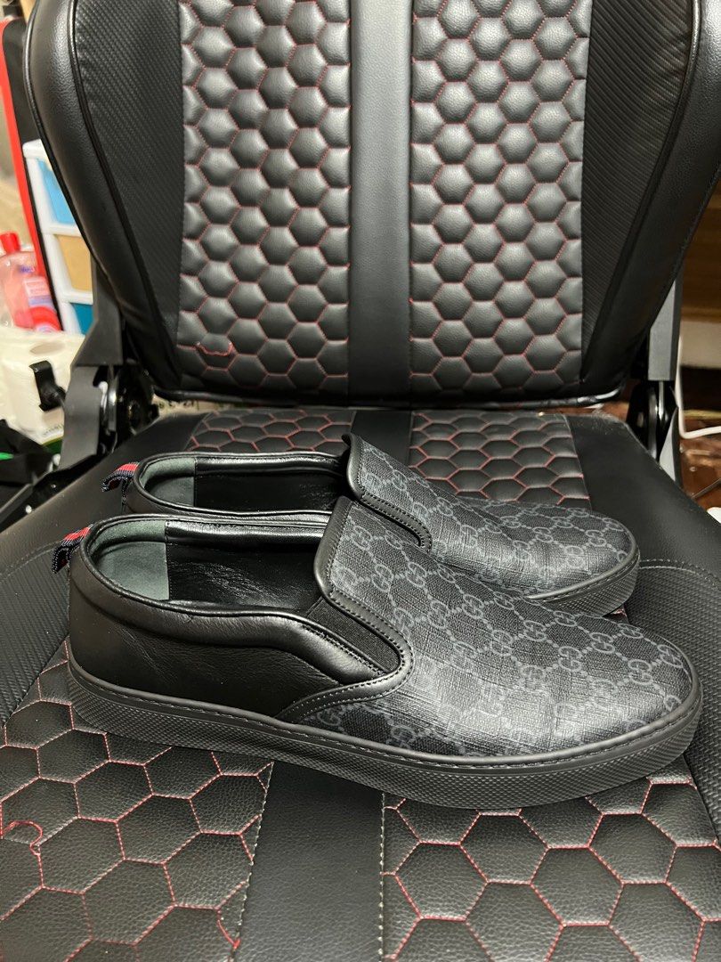 mens gucci slip ons